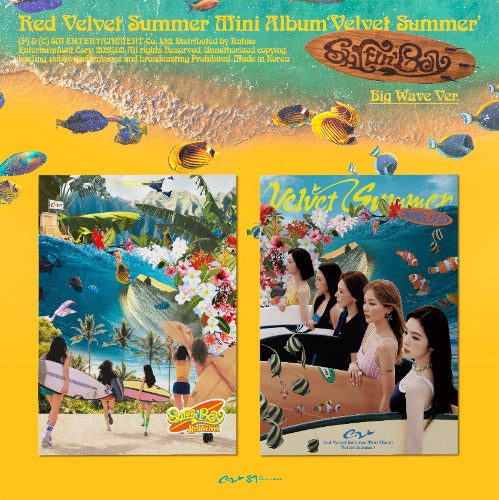 Red Velvet (레드벨벳) - VELVET SUMMER Mini Album (Random, BIG WAVE Version)
