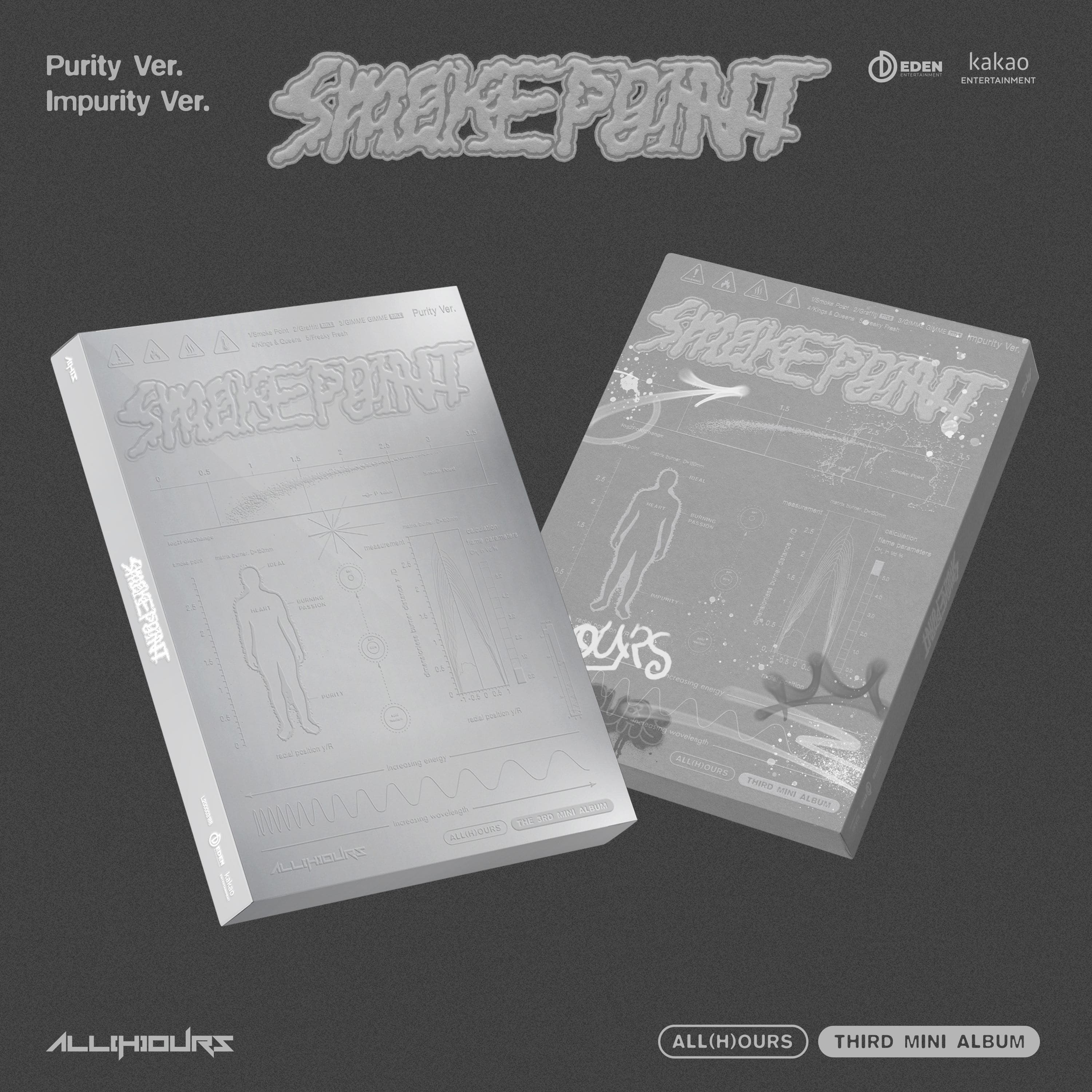 ALL(H)OURS (올아워즈) - Smoke Point 3rd Mini Album