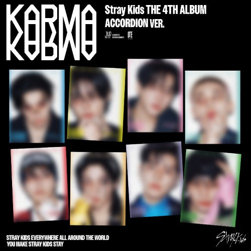 STRAY KIDS (스트레이 키즈) - KARMA 4th Full Album (ACCORDION Version)
