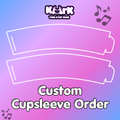 Custom Cupsleeve Order