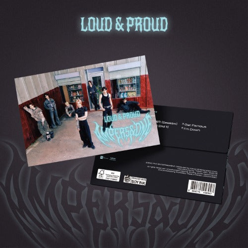 AMPERS&ONE (앰퍼샌드원) - LOUD & PROUD 3rd Mini Album (POSTCARD Version)