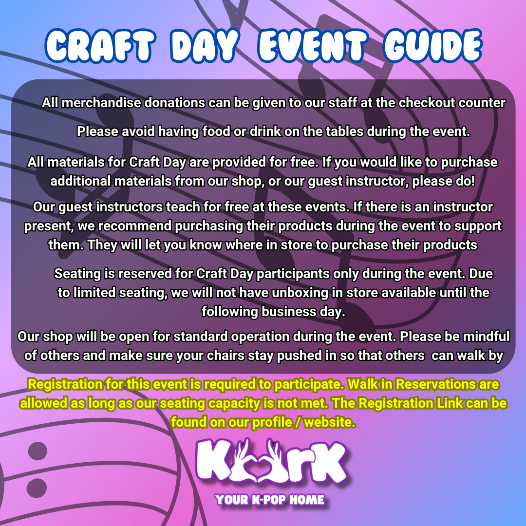 Craft Day At KorK