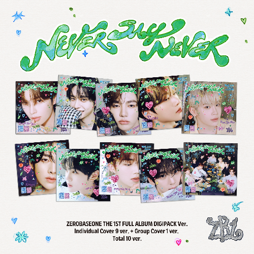 ZEROBASEONE (제로베이스원) - NEVER SAY NEVER 1st Full ALbum (DIGIPACK Version)