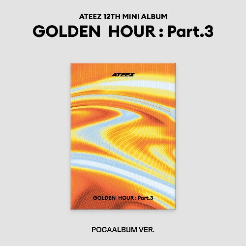 ATEEZ (에이티즈) - GOLDEN HOUR : Part.3 12th Mini Album POCAALBUM Version