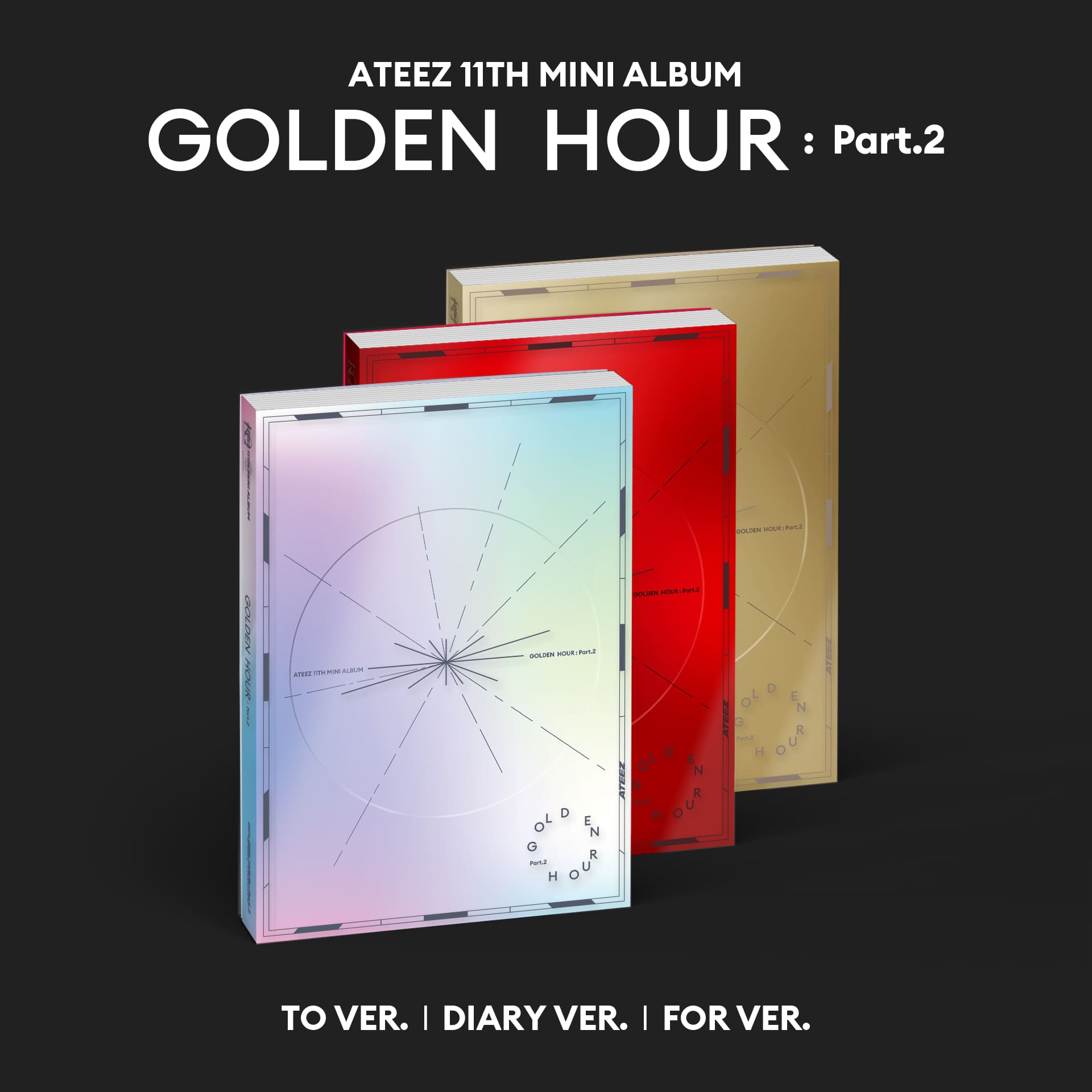 ATEEZ (에이티즈) - GOLDEN HOUR: Part.2 11th Mini Album