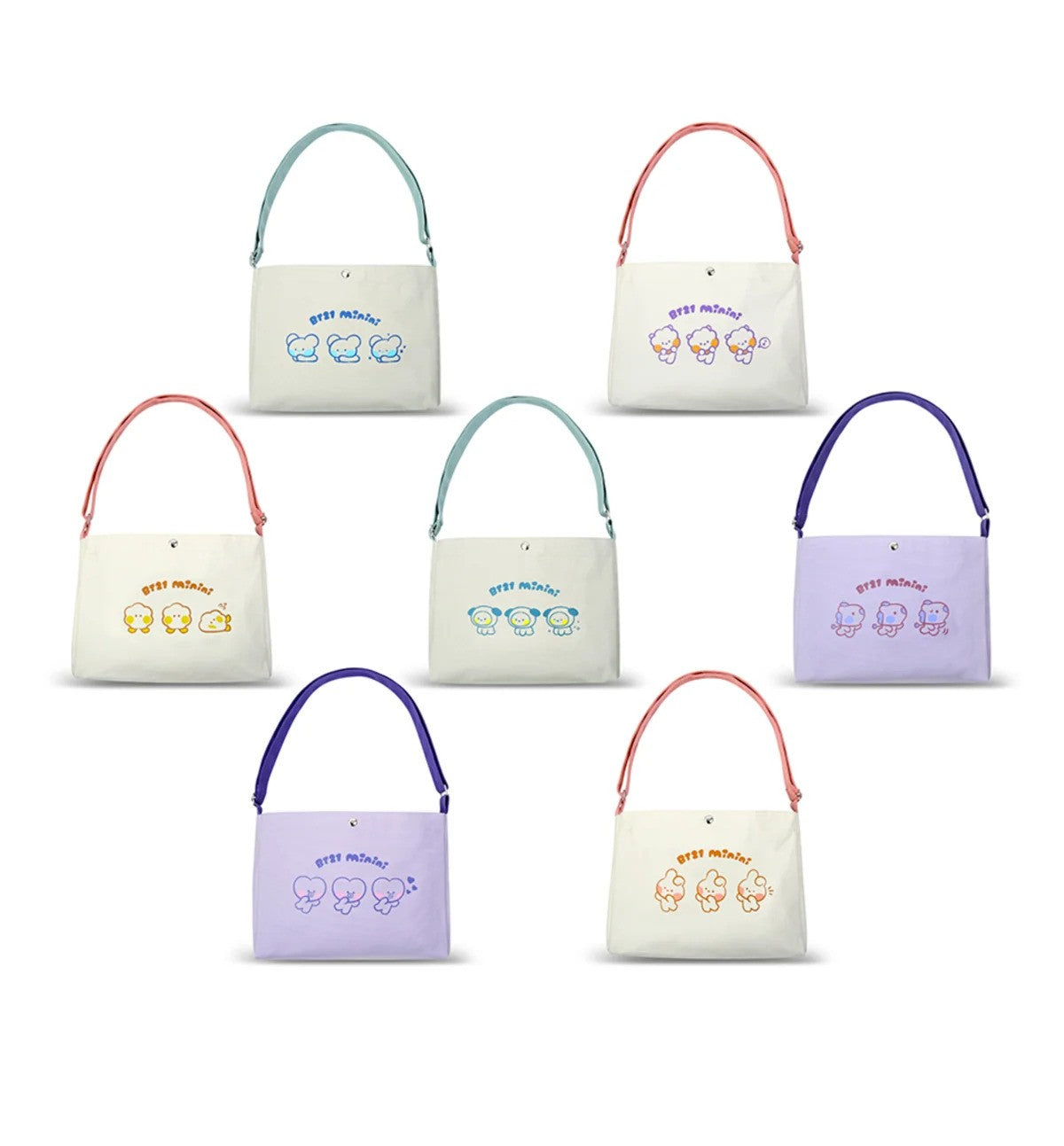 BTS (방탄소년단) - BT21 MININI Canvas Cross Bag