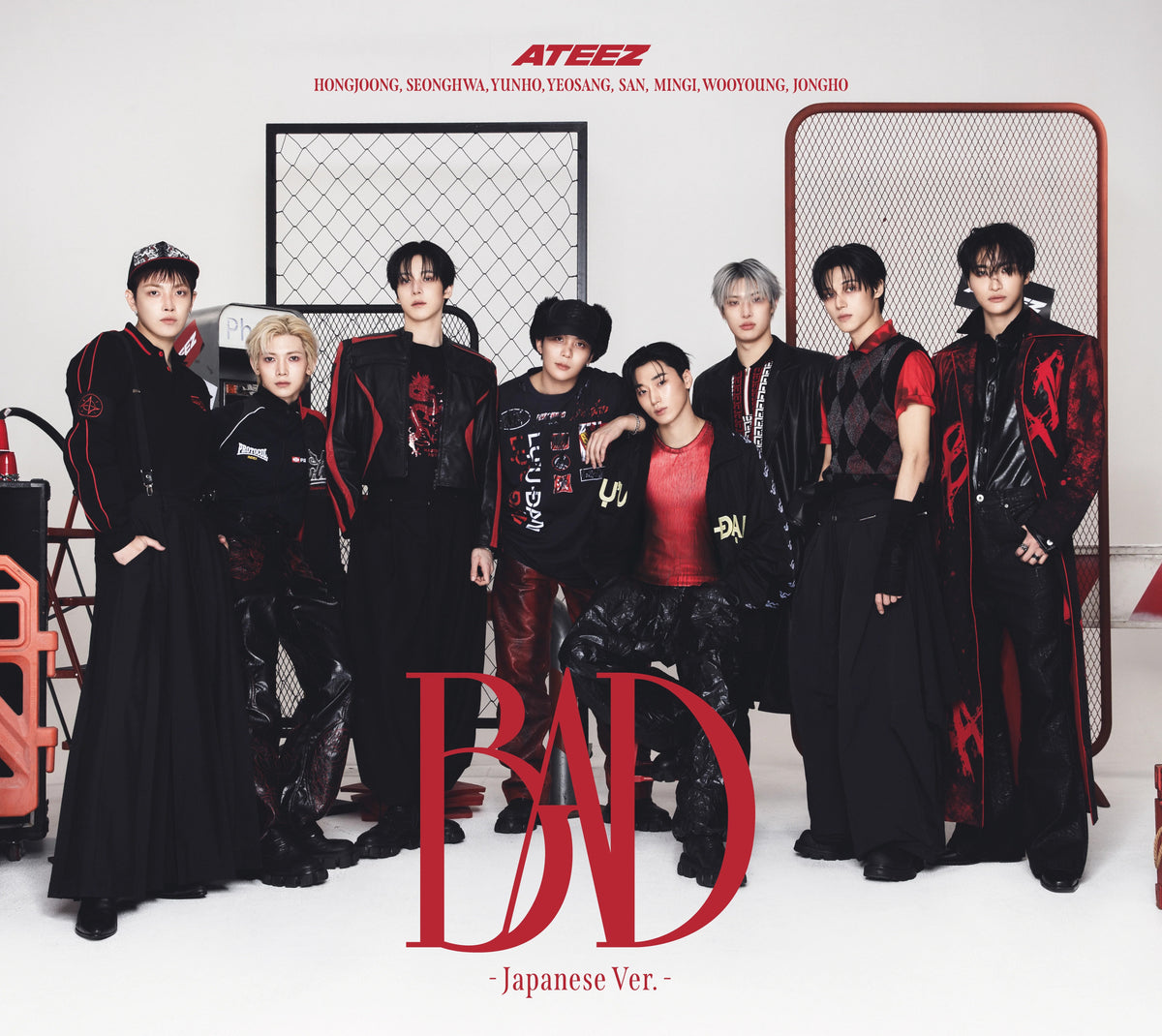 ATEEZ (エイティーズ) - BAD JP 5th Single Album (LIMITED B Version)