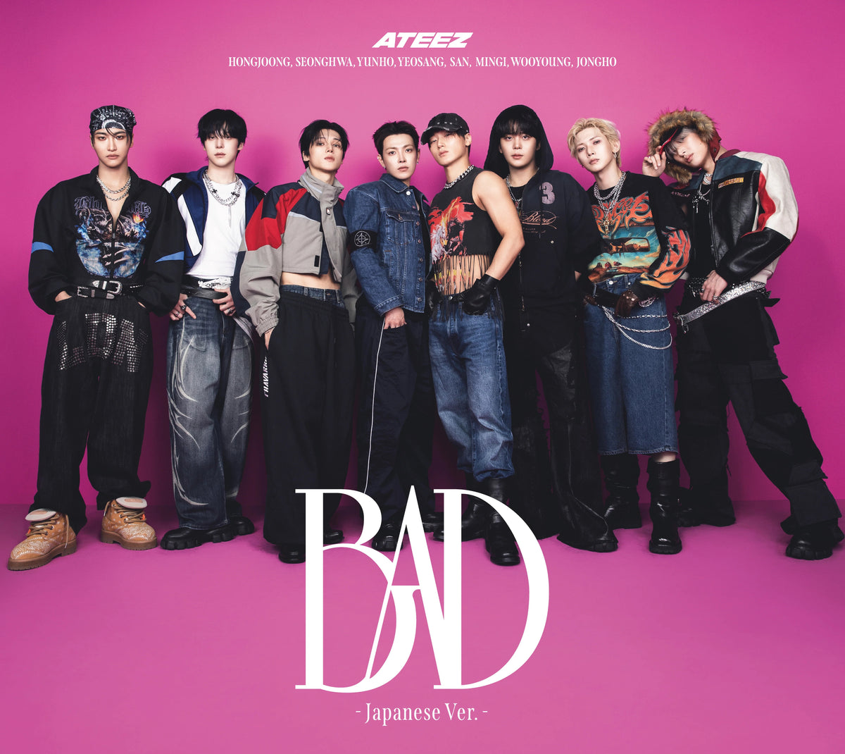 ATEEZ (エイティーズ) - BAD JP 5th Single Album (LIMITED A Version)