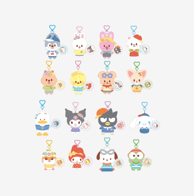 STRAY KIDS (스트레이 키즈) - SKZOO X SANRIO CHARACTERS (10CM Plush Mini Picket Ver.)