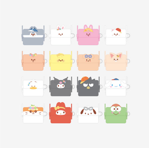 STRAY KIDS (스트레이 키즈) - SKZOO X SANRIO CHARACTERS (Card Wallet Cross Bag)